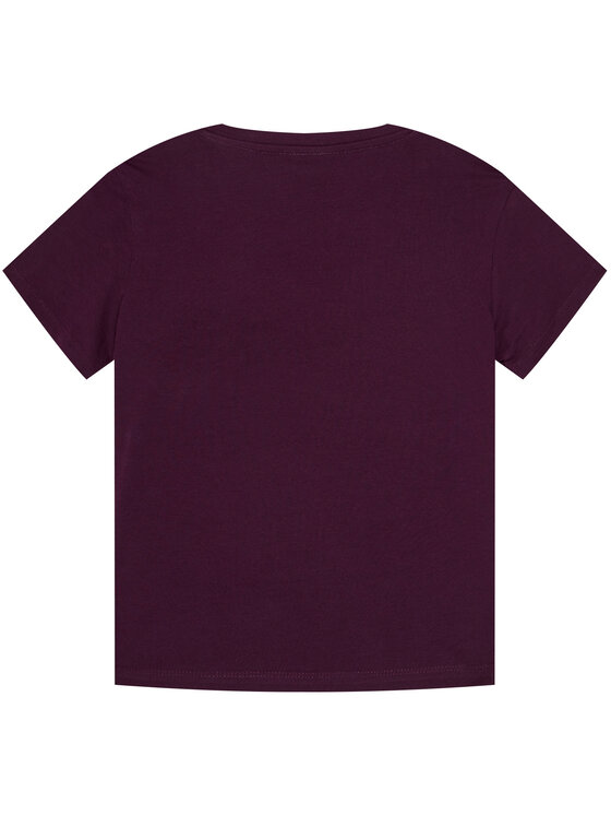 Diadora Diadora T-Shirt Chromia 102.176488 Fialová Regular Fit
