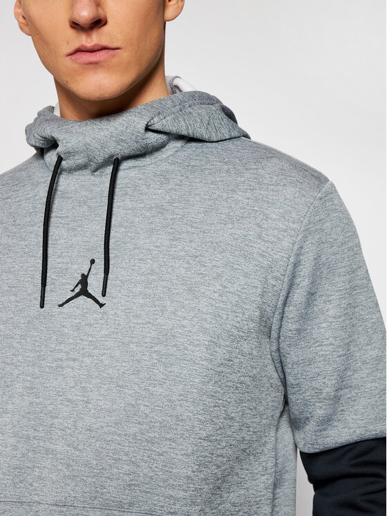 Nike Nike Суитшърт Jordan Air Therma CK6789 Сив Standard Fit