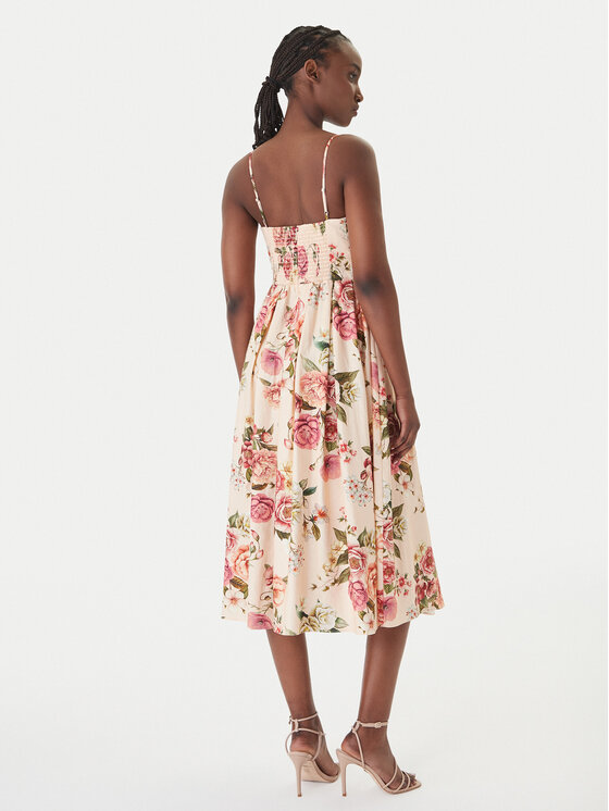 Guess Guess Coctailkleid W6GKAF W2558 Rosa Regular Fit