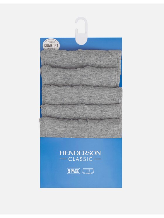 Henderson Henderson Komplet 5 par bokserek 39435 Kolorowy