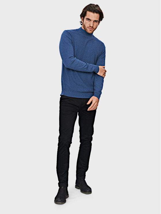 Evenemen Evenemen Sweter 1170018 Niebieski Slim Fit