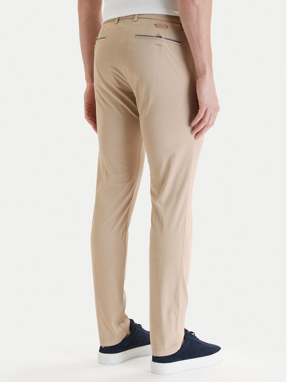 Bugatti Bugatti Pantaloni chino 4890-76301C Bej Slim Fit