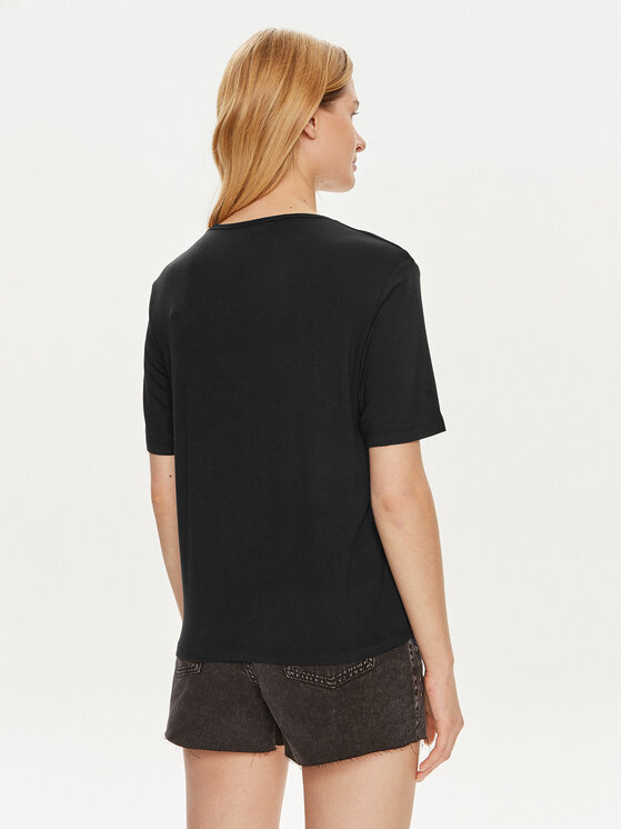 JDY JDY Футболка Mila 15330819 Чорний Regular Fit