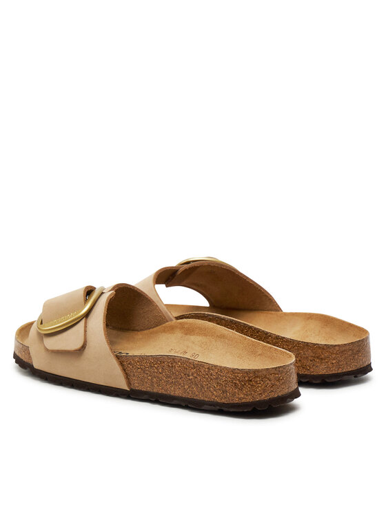 Birkenstock Birkenstock Šľapky Madrid Big Buckle 1024009 Béžová