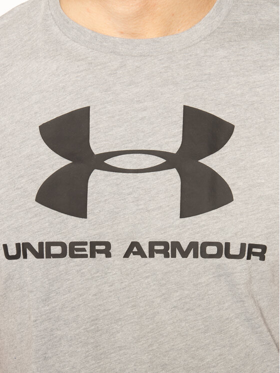 Under Armour Under Armour Tričko Ua Sportstyle Logo 1329590 Sivá Regular Fit