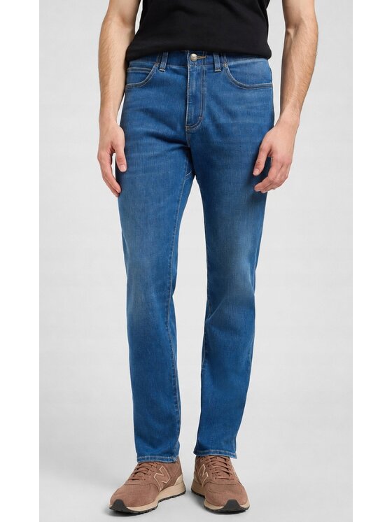 Lee Lee Jeansy Slim Fit MVP XM Extreme Motion MVP Niebieski Slim Fit