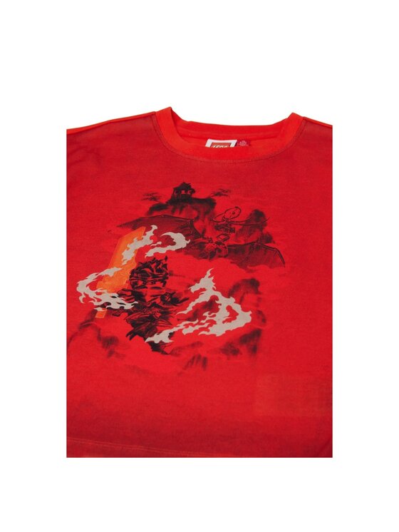 LEGO LEGO T-Shirt Taj203 Czerwony Regular Fit