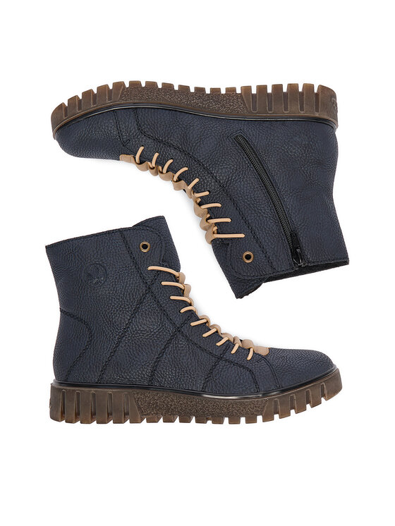 Rieker Rieker Schnürschuhe CEO-Y3420-14 Dunkelblau