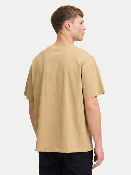 Solid Solid Tricou Manes 21108333 Maro Regular Fit
