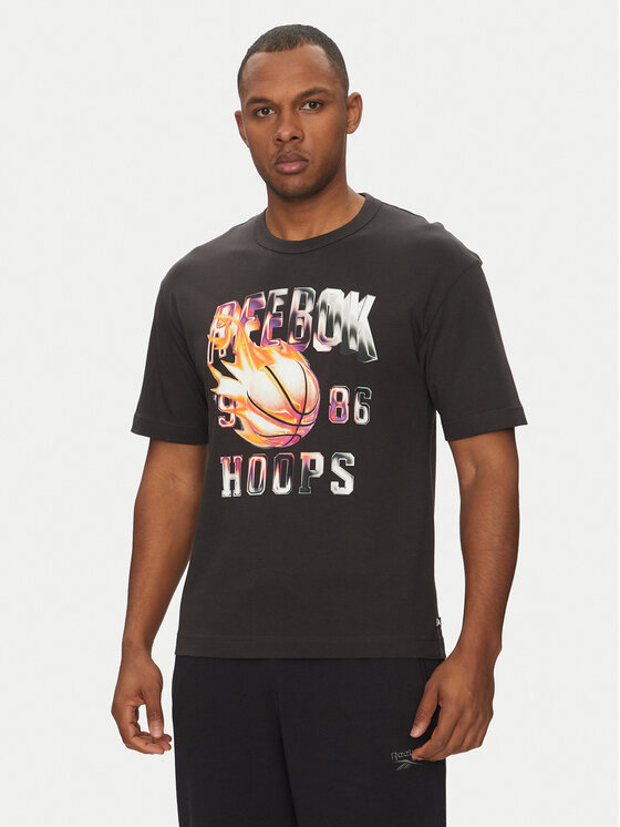 Reebok Reebok T-Shirt 100218817 Czarny Regular Fit