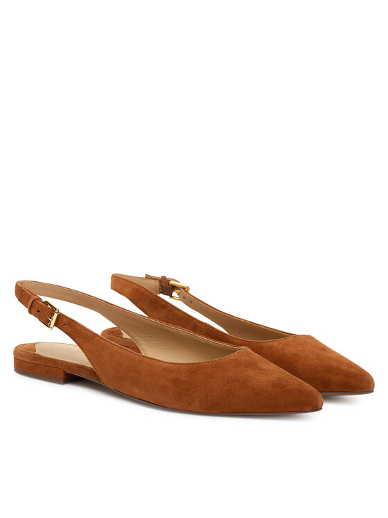 LAUREN RALPH LAUREN LAUREN RALPH LAUREN Baleriny 802967746002 Brązowy