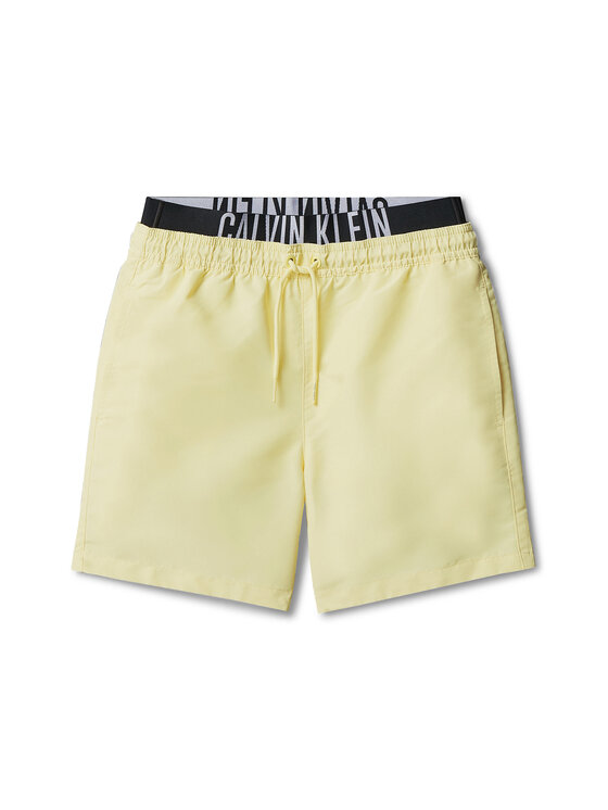 Calvin Klein Swimwear Calvin Klein Swimwear Kupaće gaće i hlače KV0KV00054 Žuta Regular Fit