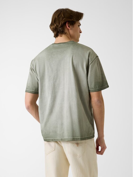 Guess Guess T-Shirt 181815 Zelená Classic Fit