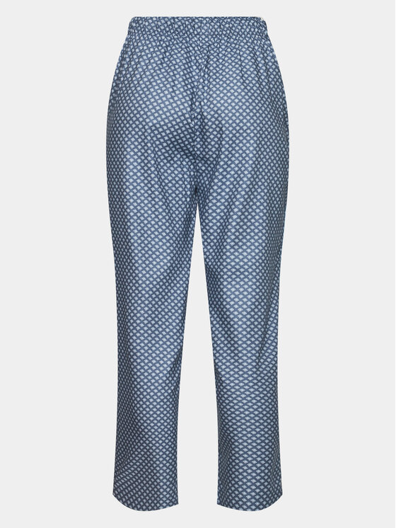 Selmark Selmark Pijama Corbatera P7376 Albastru Regular Fit