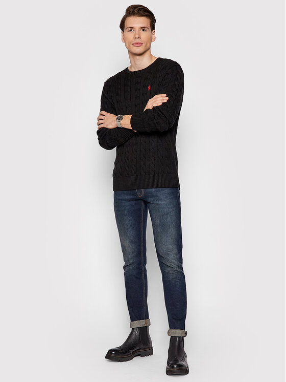 Polo Ralph Lauren Polo Ralph Lauren Maglione Roving 710775885012 Nero Regular Fit