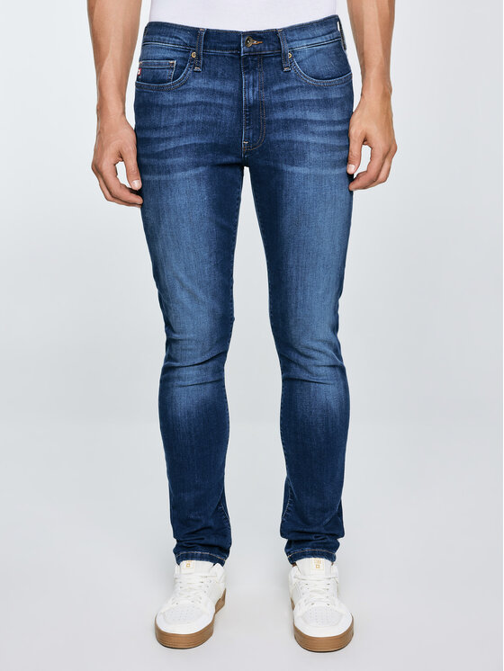 BIG STAR BIG STAR Jeansy TERRY CARROT Niebieski Tapered Fit