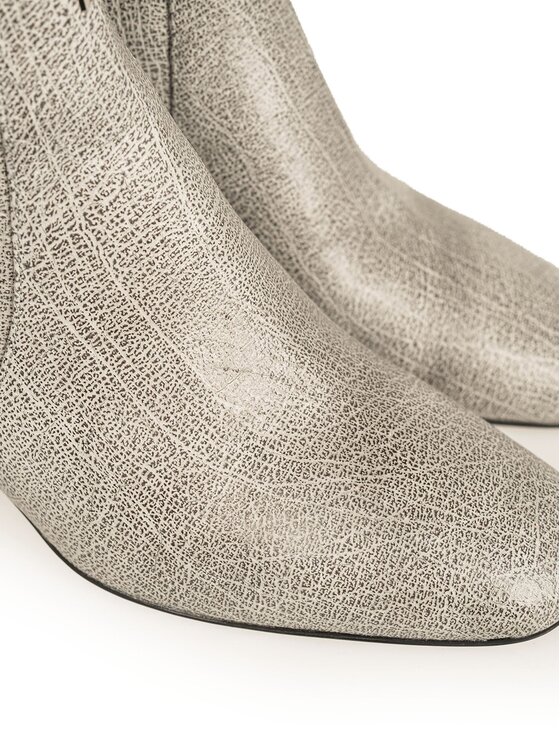 Patrizia Pepe Patrizia Pepe Kozačky 2V9218/A8J7 Šedá