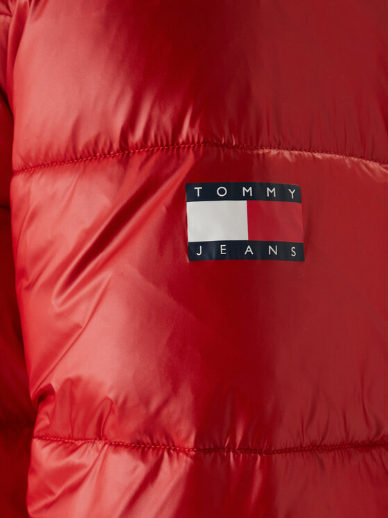 Tommy Jeans Tommy Jeans Zimní bunda Western DM0DM22286 Červená Regular Fit