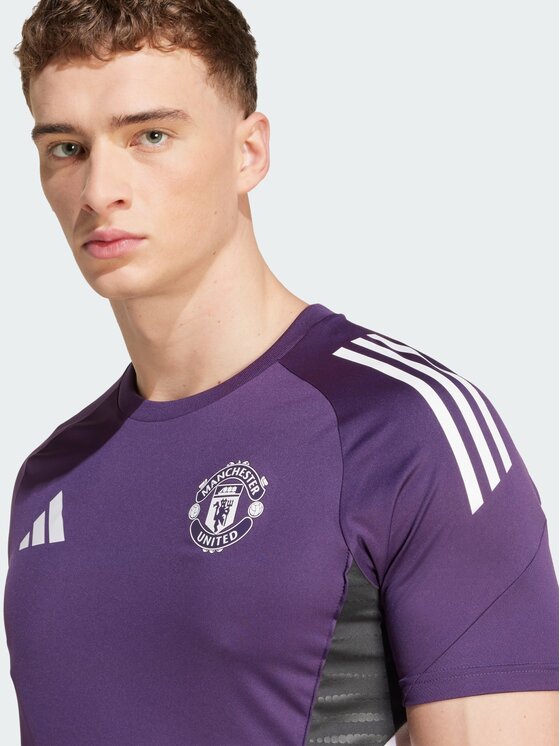 adidas adidas Koszulka techniczna 155997 Fioletowy Slim Fit