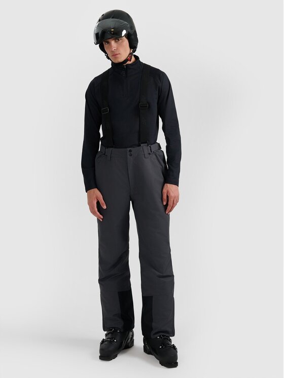 4F 4F Pantaloni da sci 4FWAW25TFTRM1155-22S Nero Regular Fit