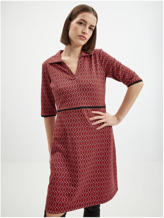 Sukienka Orsay, Rozmiar XS, Czerwona, 430025224000//XS