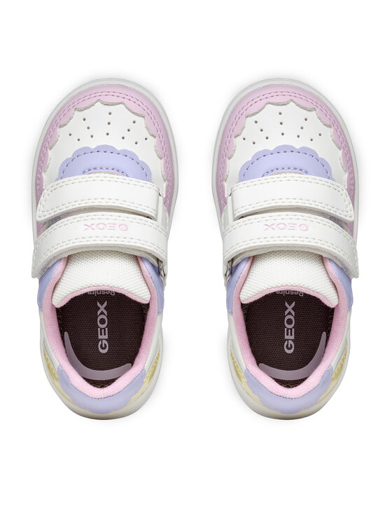 Geox Geox Sneakersy B Eclyper B555MA 000BC C1372 Biały