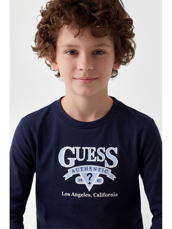 Guess Kids Guess Kids T-Shirt 183749 Μπλε Classic Fit