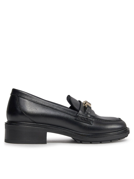 Tommy Hilfiger Tommy Hilfiger Loafers Th Hardware Loafer FW0FW07765 Μαύρο