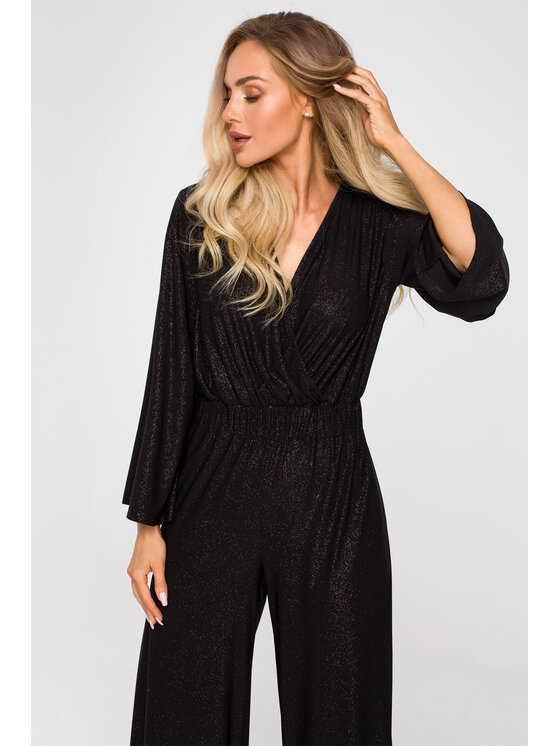 Made of Emotion Made of Emotion Jumpsuit M720 Nero Premium Fit