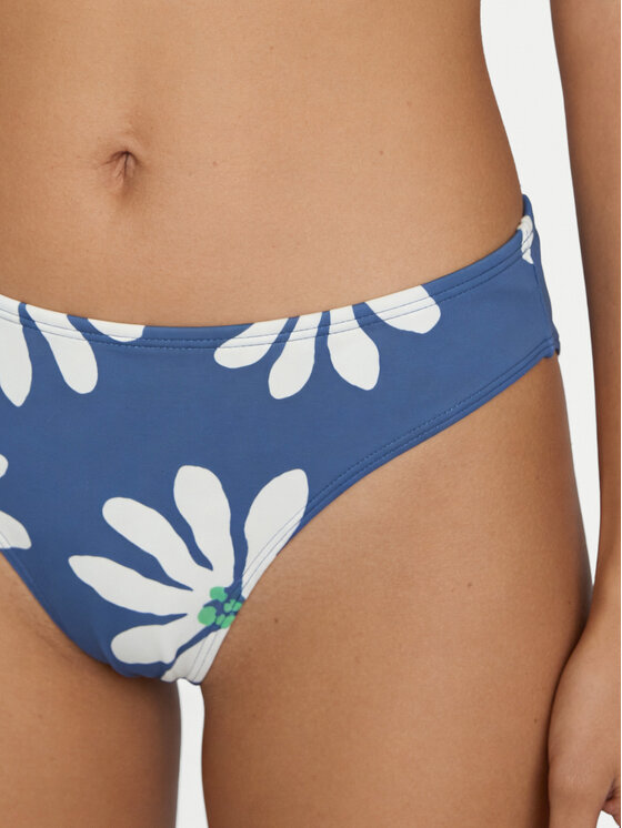 Roxy Roxy Spodnji del bikini Printed Essentials ERJX405188 Modra