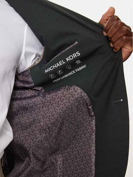 Michael Kors Michael Kors Marynarka MK0SB01003 Zielony Slim Fit