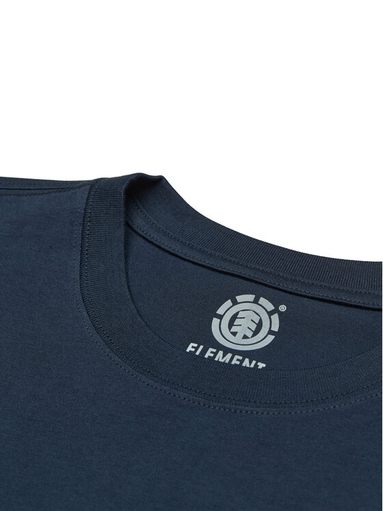 Element Element T-Shirt Blazin Chest ELYZT00595 Granatowy Regular Fit