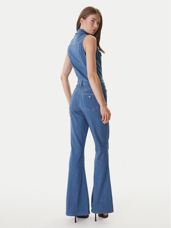 Guess Guess Jumpsuit W6GK74 D0874 Blau Regular Fit