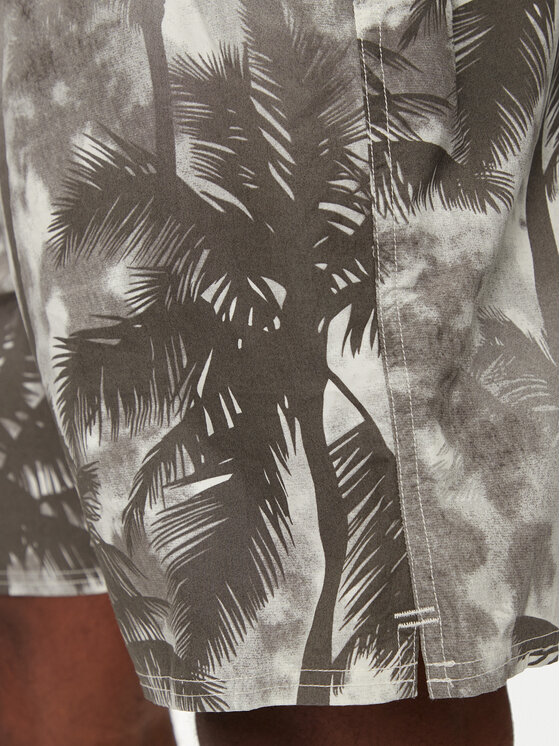 Converse Converse Αθλητικό σορτς M Aop Resort Short 10026436-A01 Μαύρο Regular Fit