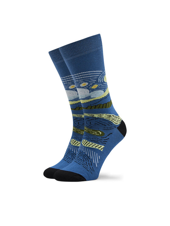 Șosete Înalte Unisex Curator Socks Starry Albastru