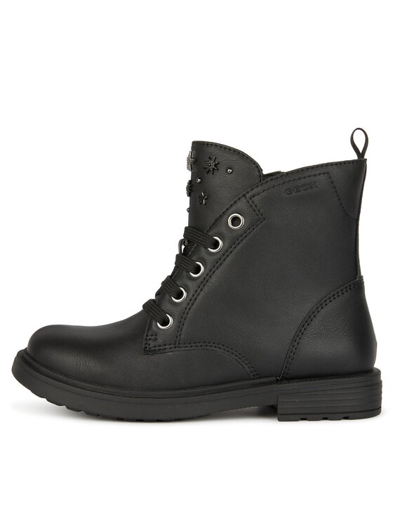 Geox Geox Botine Jr Eclair J169QI 000BC C9B1G S Negru