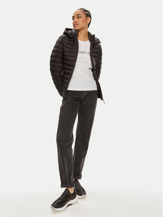 Calvin Klein Calvin Klein Prechodná bunda K20K207108 Čierna Slim Fit