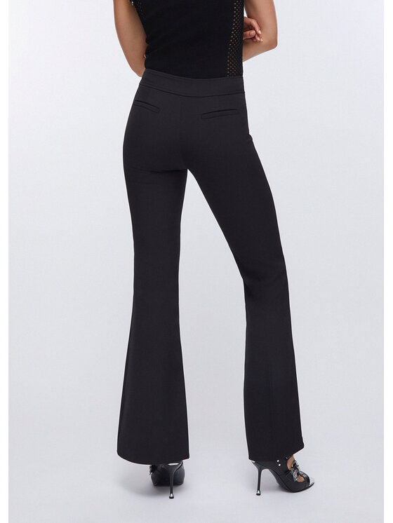 Liu Jo Liu Jo Spodnie garniturowe WA6120T252722222 Czarny Regular Fit