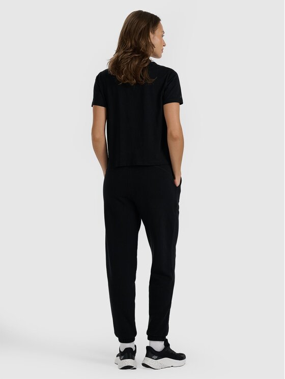 4F 4F Completo felpa, body e pantalone tuta 4FRAW25TTROF1613-20S Nero Regular Fit