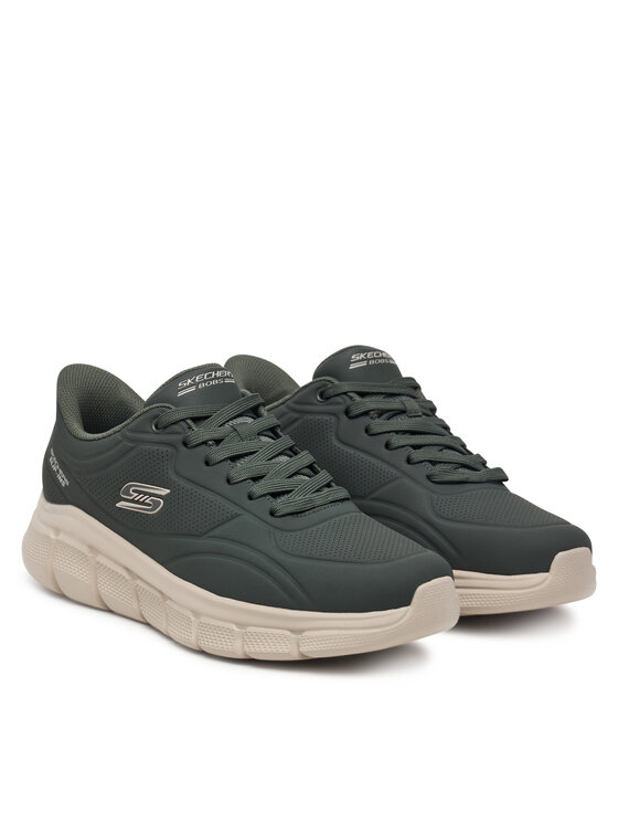 Skechers Skechers Сникърси Bobs B Flex 118116 Тъмнозелен