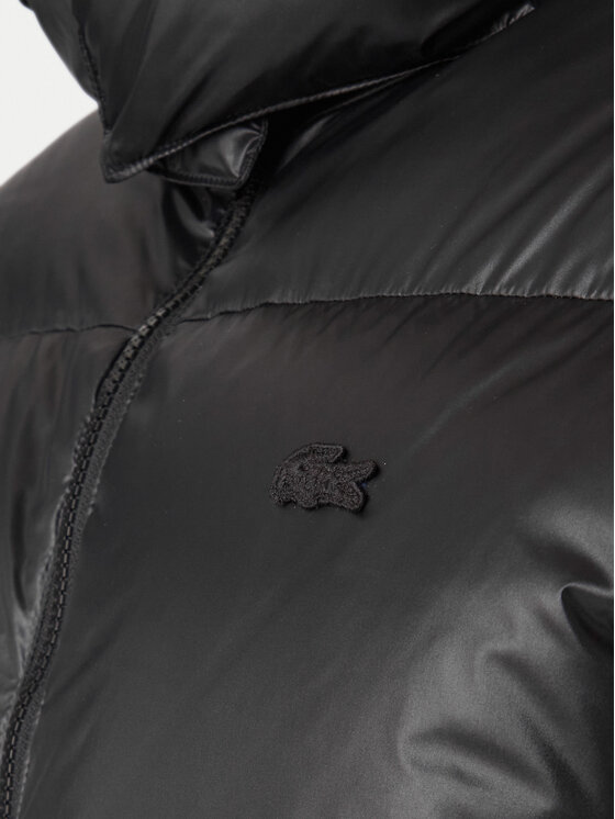 Lacoste Lacoste Dūnu jaka BH5096 Melns Regular Fit