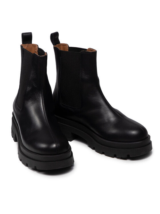 Trussardi Trussardi Μποτάκια 79A00721 Μαύρο