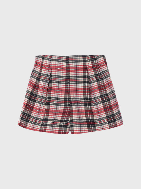 Mayoral Mayoral Pantalon scurți din material 4210 Vișiniu Regular Fit