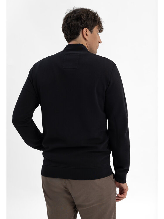 Volcano Volcano Bluza B-BONET Czarny Regular Fit