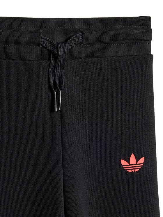 adidas adidas Dres Trefoil JW5299 Czarny Regular Fit