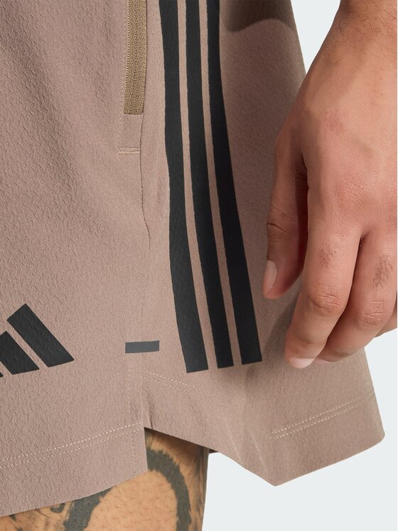 adidas adidas Szorty sportowe 158811 Beżowy Regular Fit