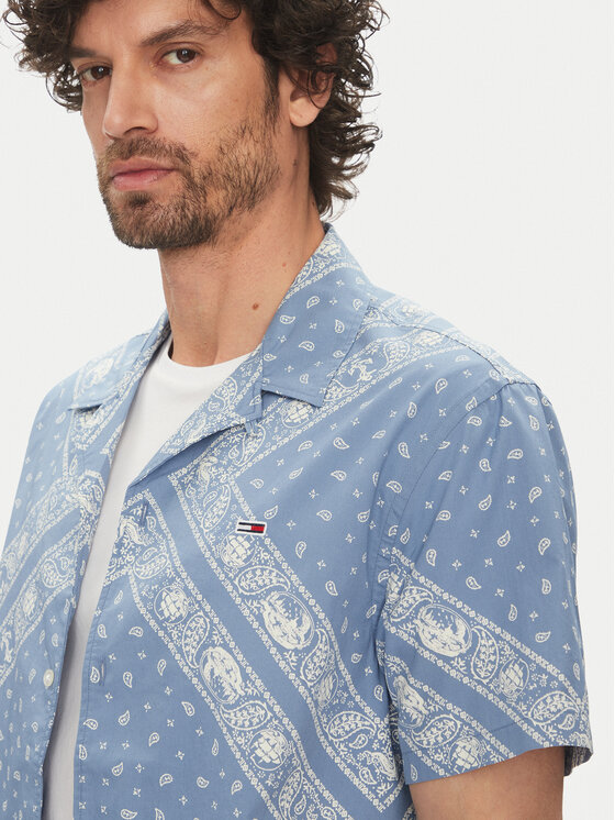 Tommy Jeans Tommy Jeans Сорочка DM0DM20888 Блакитний Regular Fit