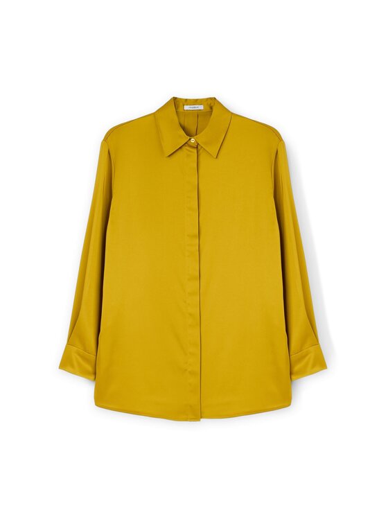 Motivi Motivi Camicia 5203Q000752N005 Giallo Regular Fit