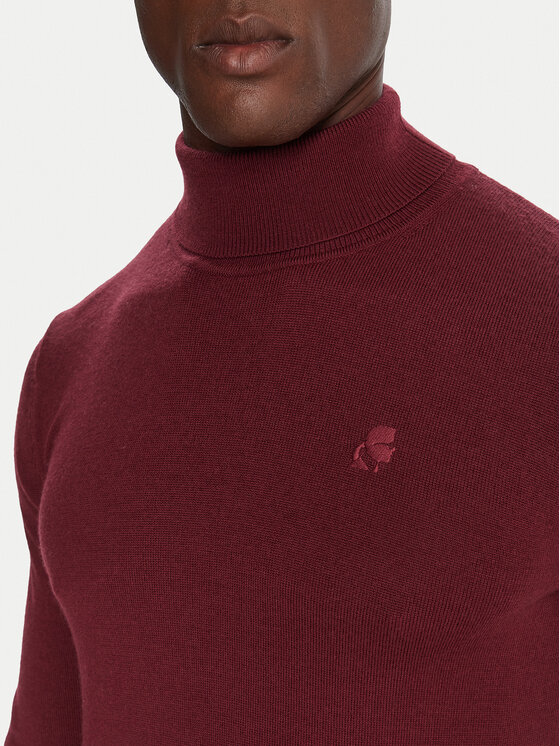 KARL LAGERFELD KARL LAGERFELD Поло 655058 554399 Бордо Regular Fit