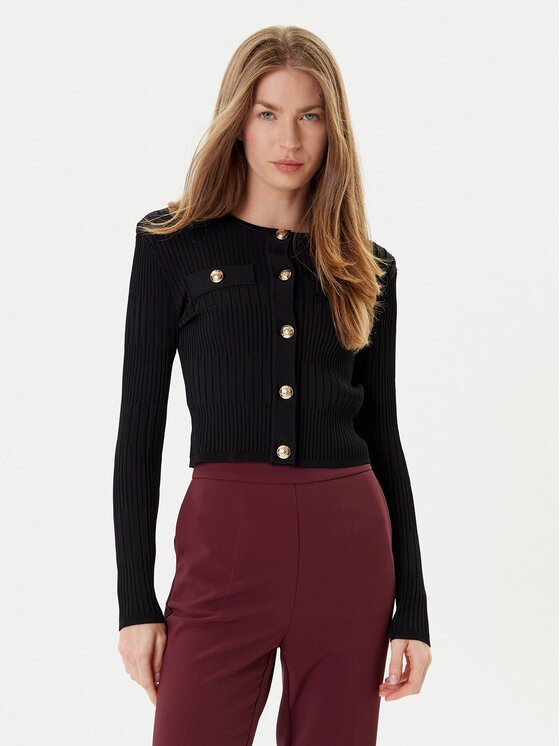 Guess Kardigan 5YGR32 5881Z Czarny Regular Fit